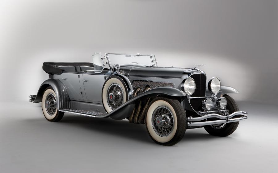  Duesenberg J116/2136 Dual Cowl Phaeton SWB by Derham 1929 года  (фото 1 из 15)